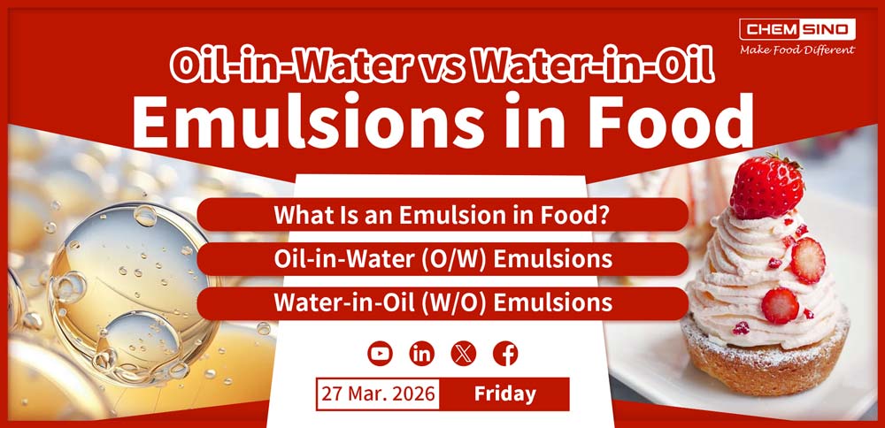 Эмульсии «масло в воде» и «вода в масле» в пищевых продуктах